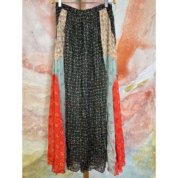 Anthropologie VERB Margot Pleated Maxi Skirt - Picture 8 of 10